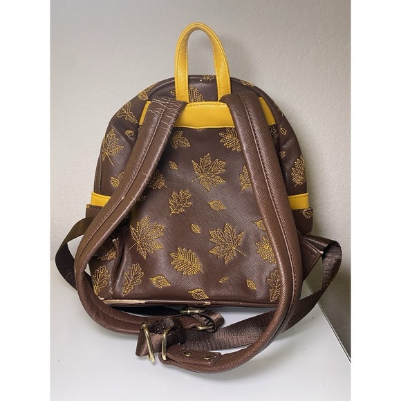 Loungefly Disney Winnie The Pooh Autumn Mini Backpack- Exclusive RARE Used *READ - Picture 2 of 16
